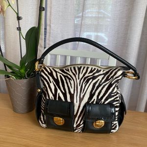 Y2K Zebra Print Bag